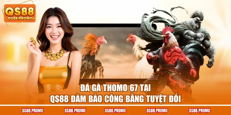 Đá gà Thomo 67 tại QS88 đảm bảo công bằng tuyệt đối